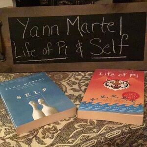 Books by Yann Martel 📚The Life of Pi 🐯And Self Nice clean soft cover copies